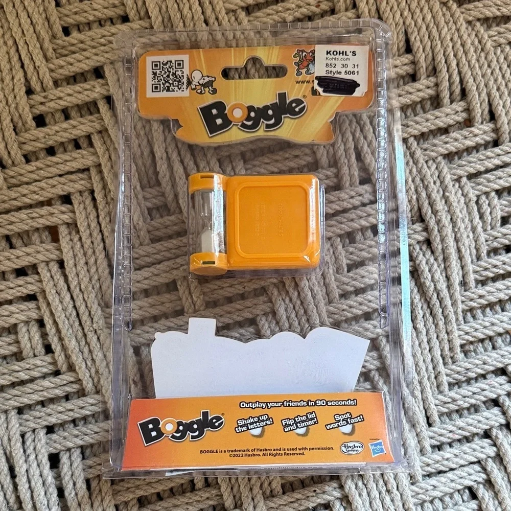 World's Smallest Boggle Game Toy New Sealed